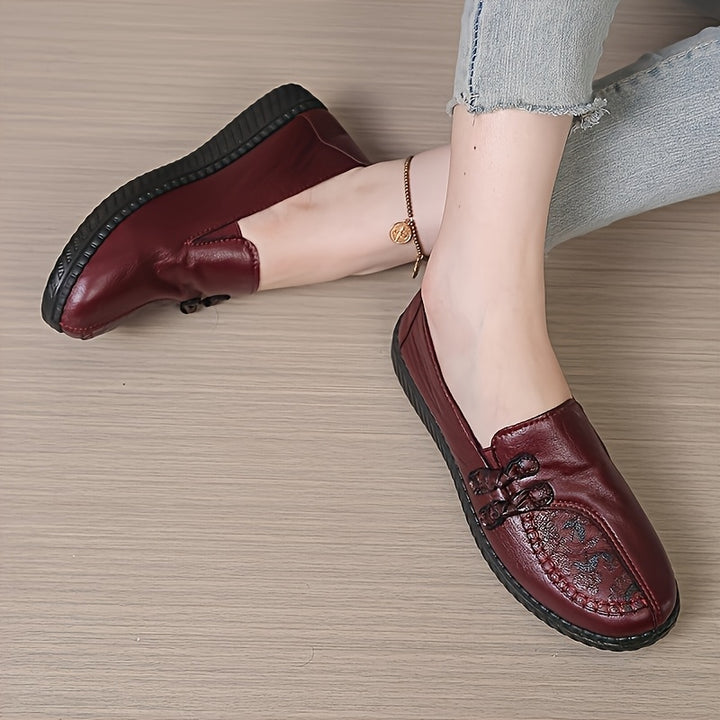 Geraldine | Cushioned Slip-On Loafers