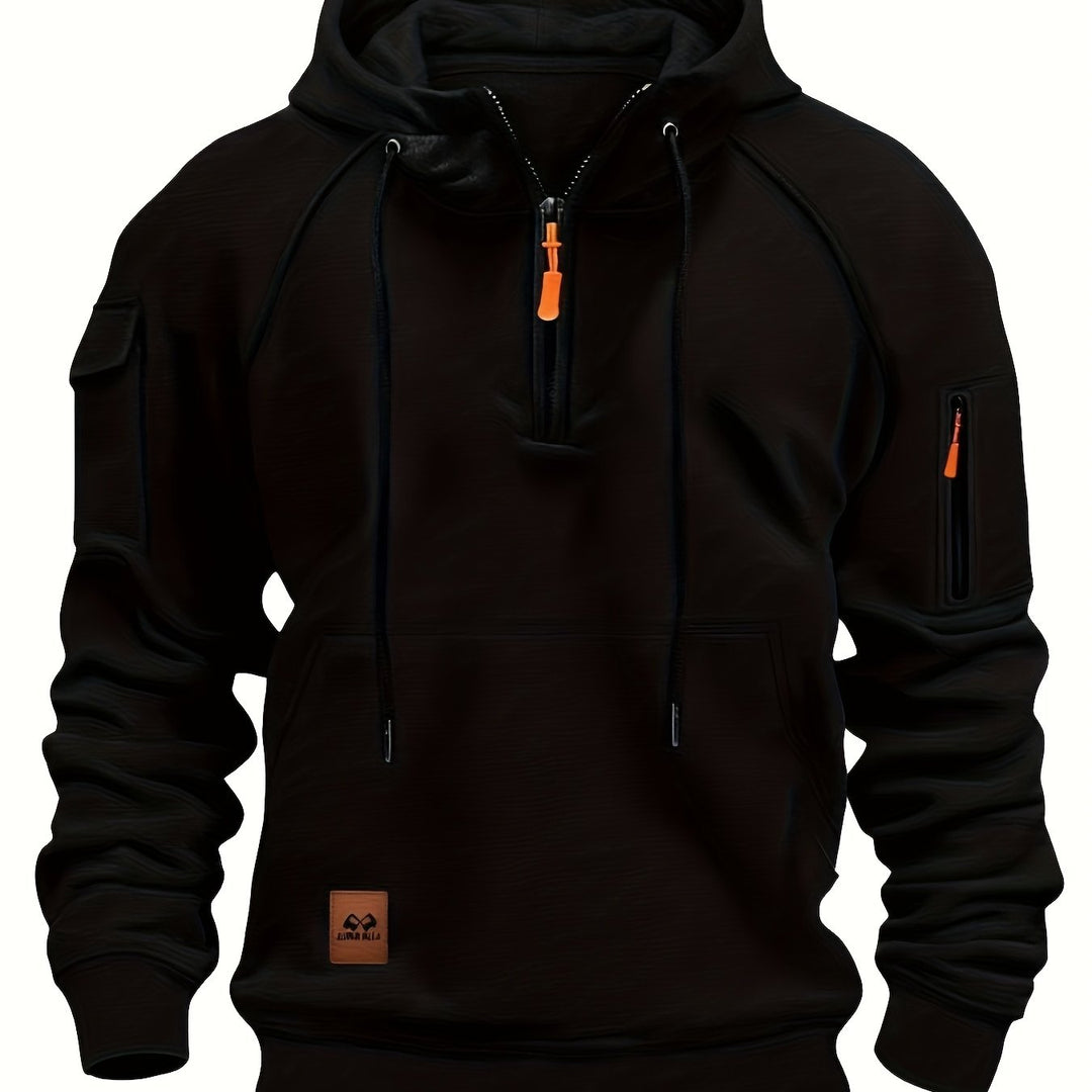 Rafferty | Utility Quarter-Zip Hoodie