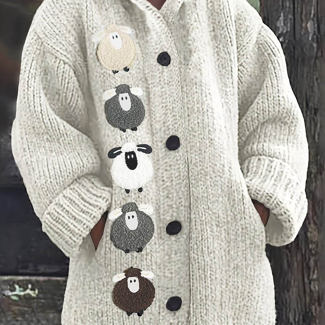 Rosetta | Cozy Hooded Cardigan