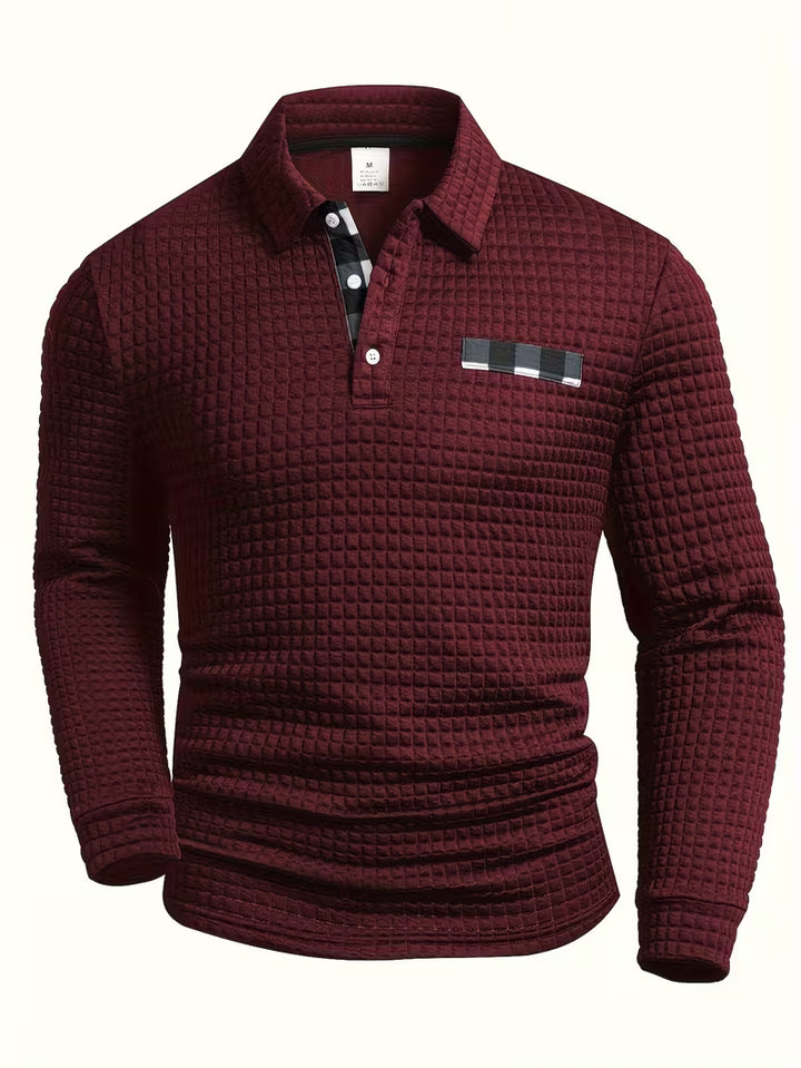 Daniel | Stylish Plaid Pattern Button Up Shirt