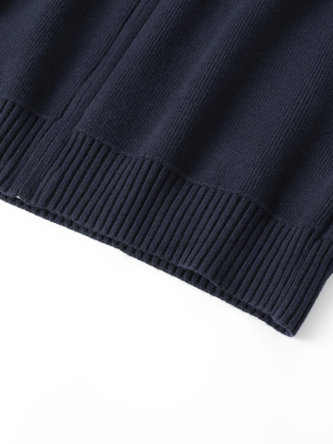 Barnaby | Zip-Front High-Neck Cardigan