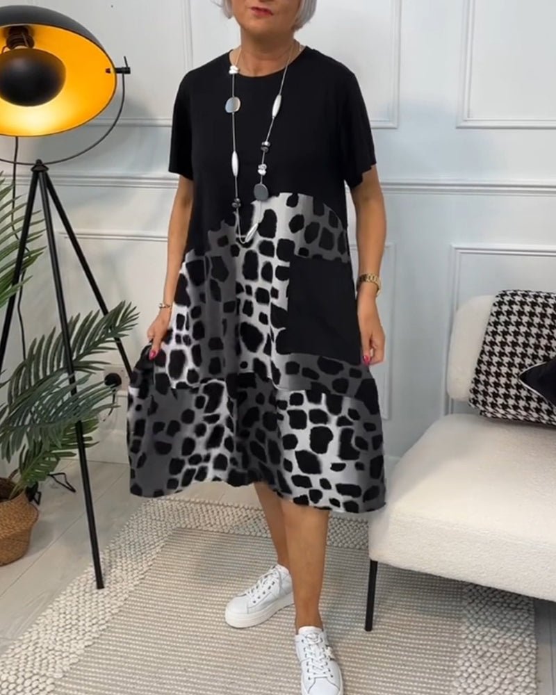 Stephanie | Flowing Silhouette Dress