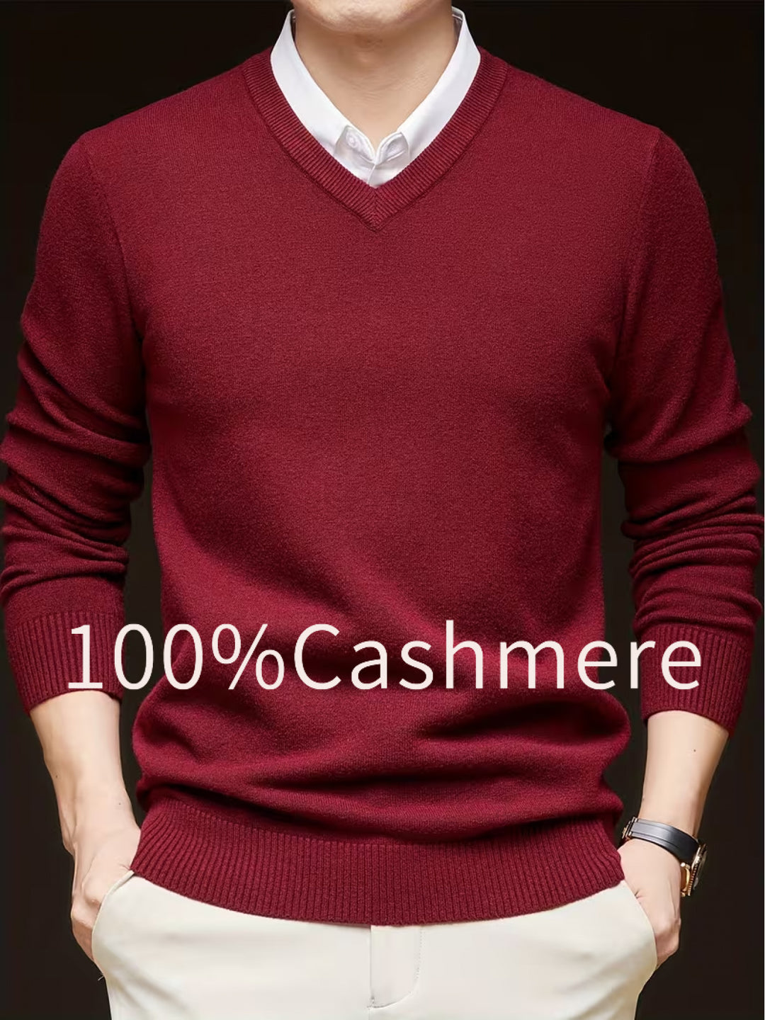 Ellis | Refined V-Neck Sweater
