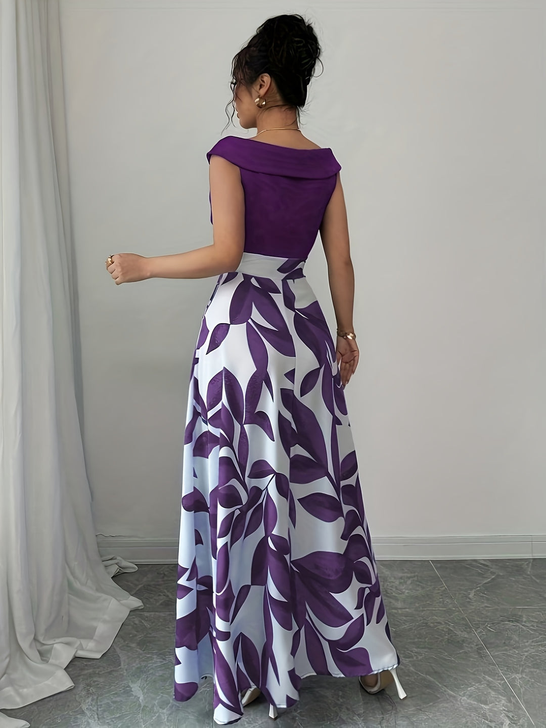 Lucille | Elegant Floral Maxi Dress
