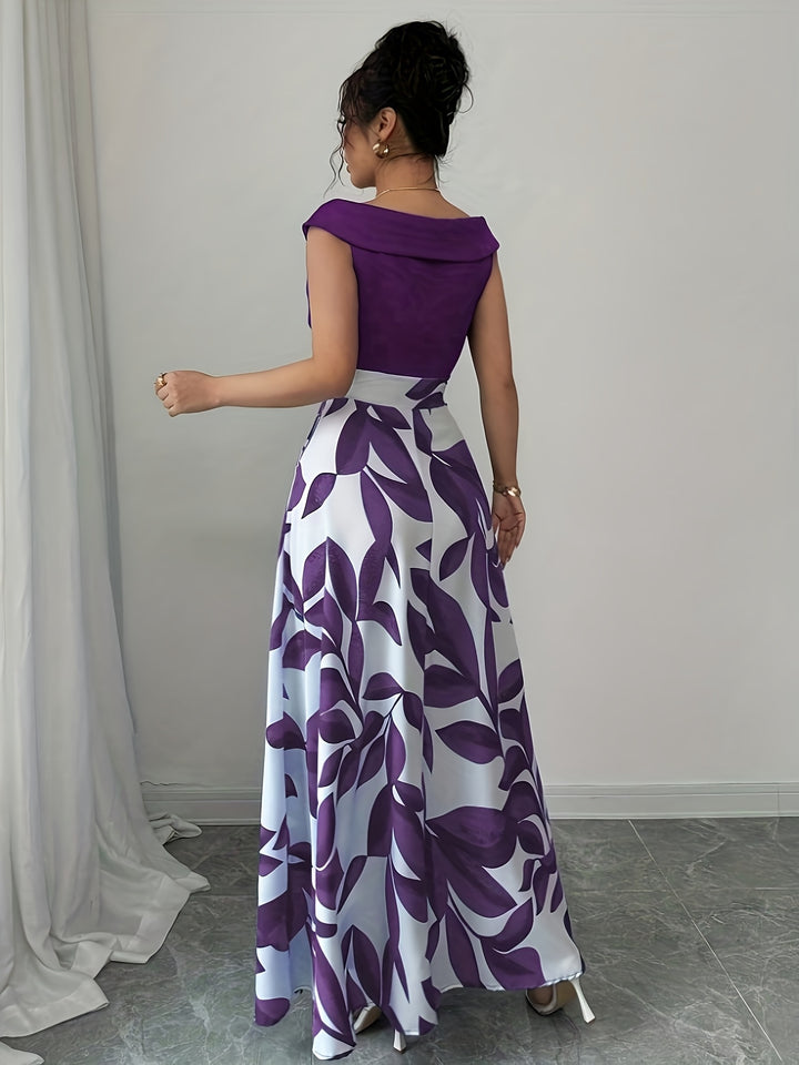 Gabriella | Floral A-Line Maxi Dress