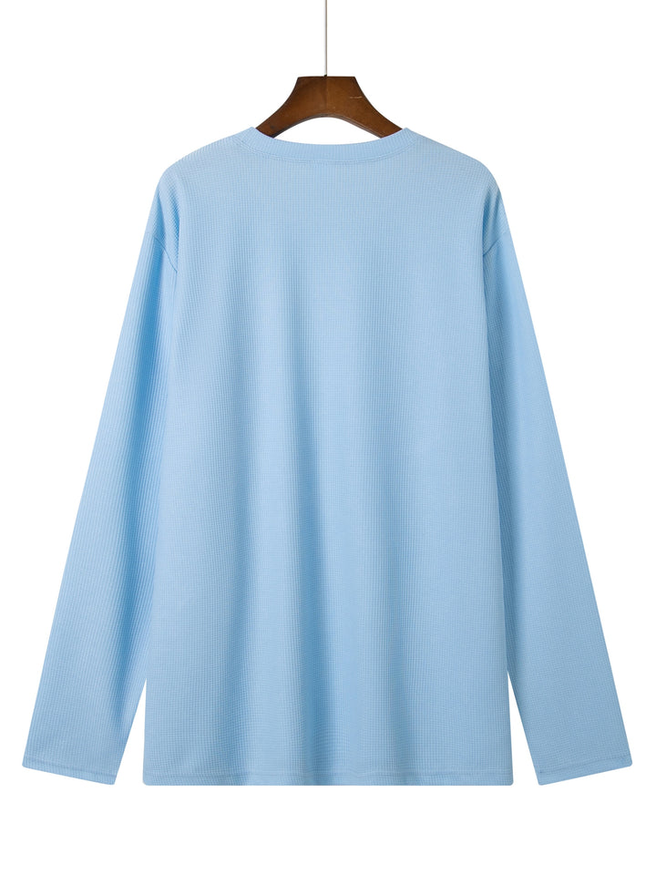 Bruno | Textured Long-Sleeve Top