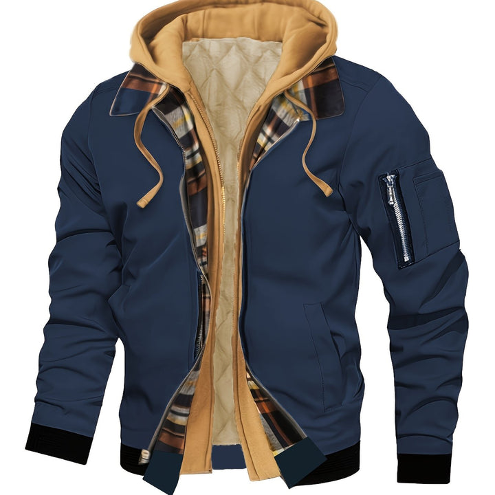 Bryson | Hooded Warm-Lined Zip Jacket