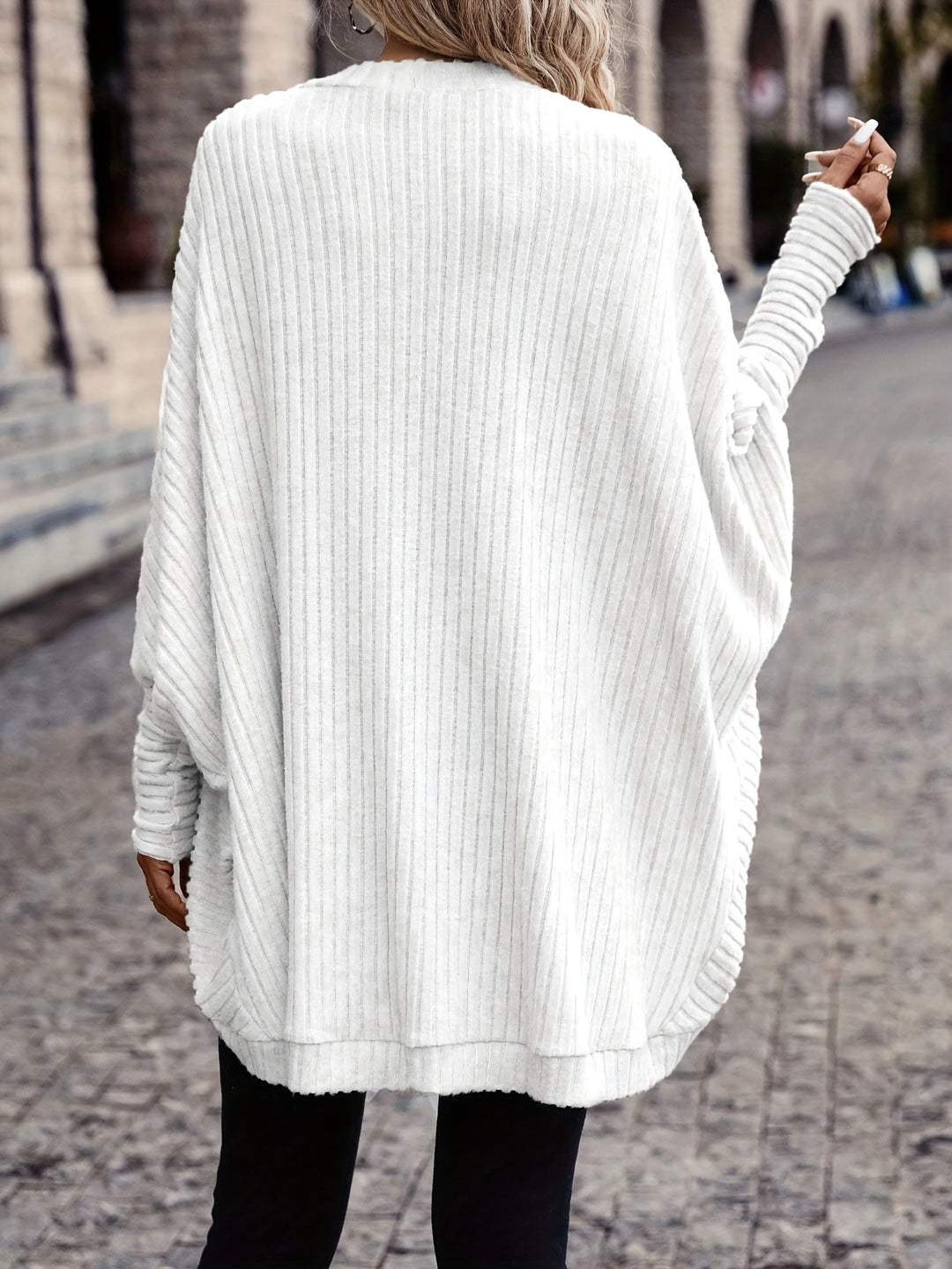 Odette | Relaxed Open-Front Cardigan