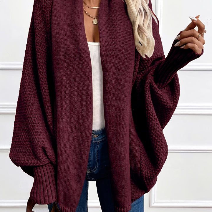 Clarissa | Draped Shawl-Collar Cardigan