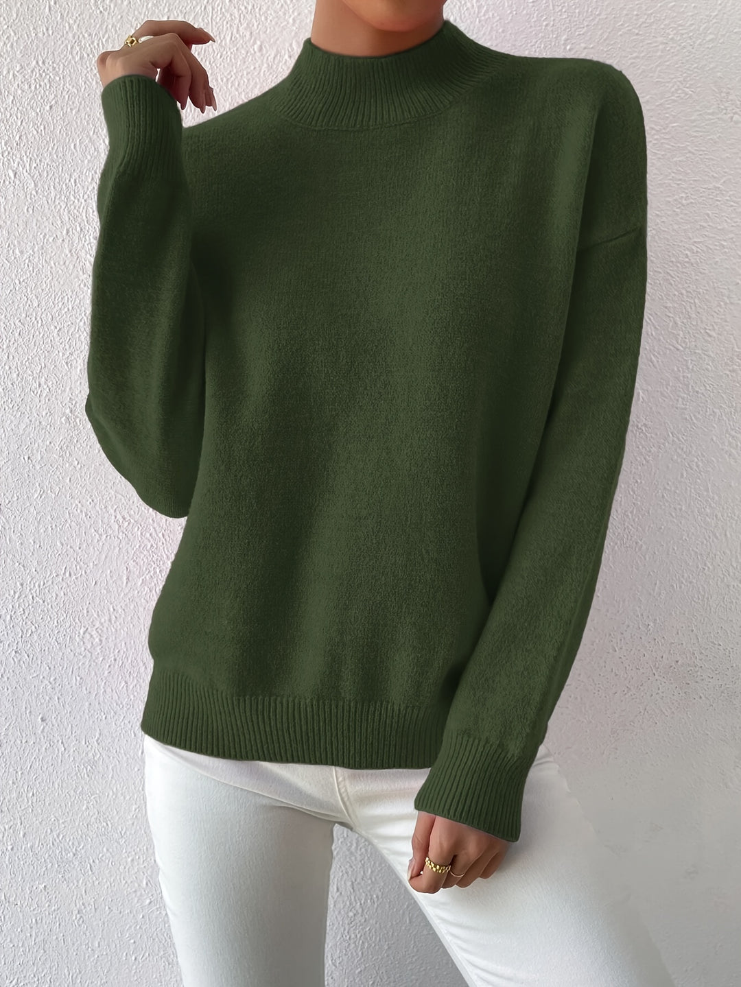 Lorelei | Refined Mock Neck Sweater