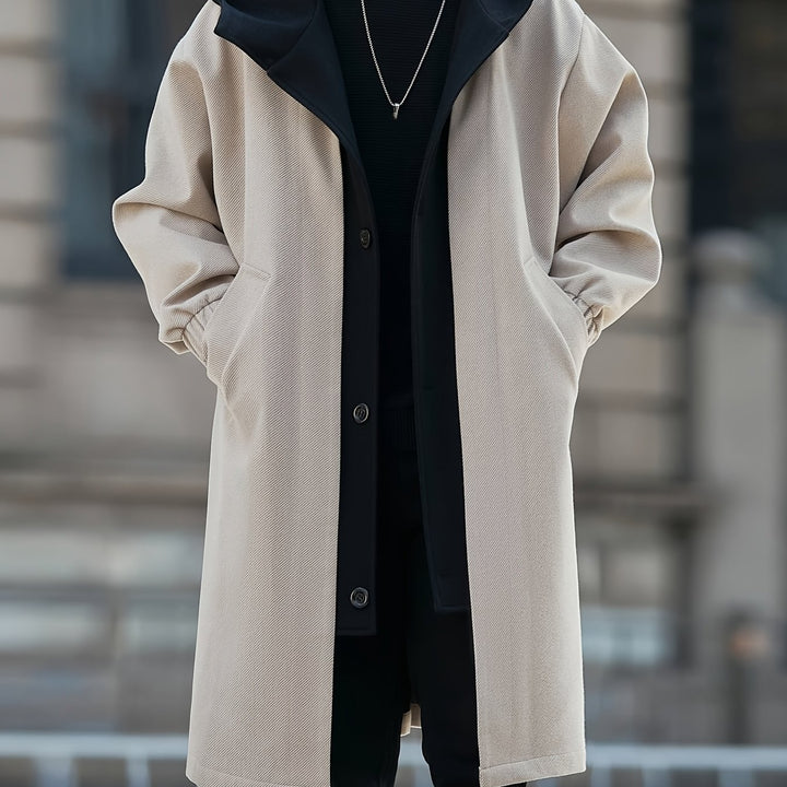 Harrison | Refined Hooded Longline Coat
