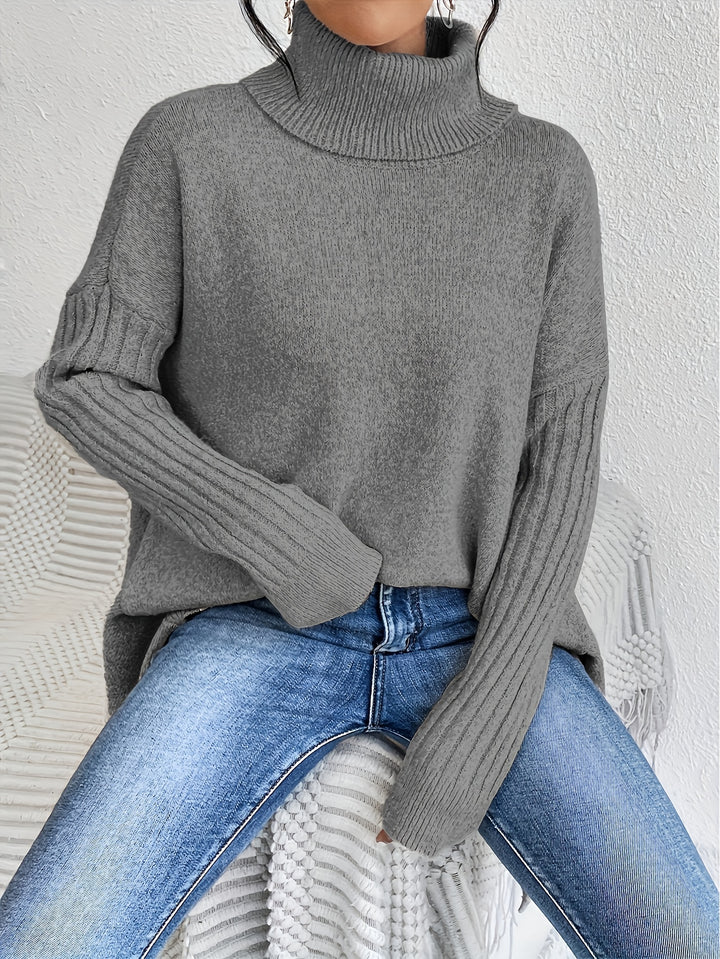 Noelle | Cozy High-Neck Sweater