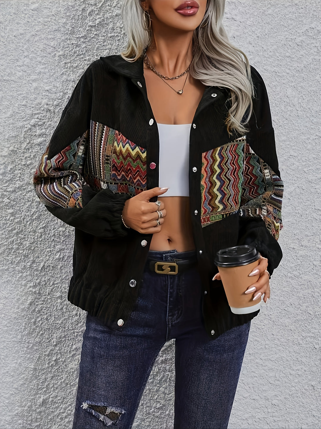 Vivienne | Patchwork Statement Jacket