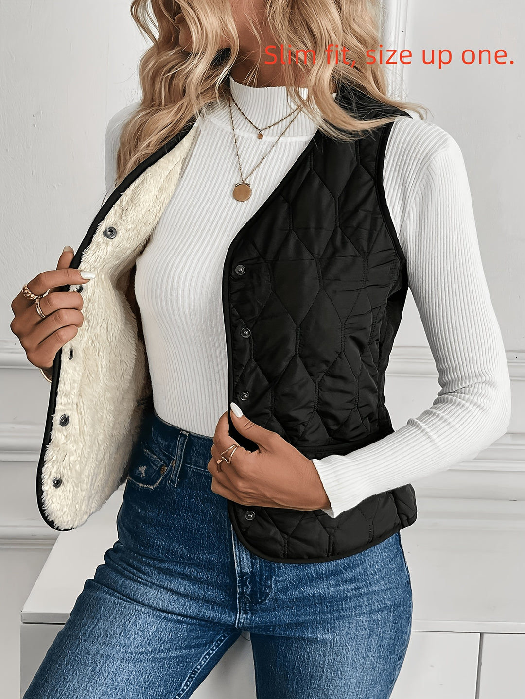 Kendra | Reversible Quilted Vest
