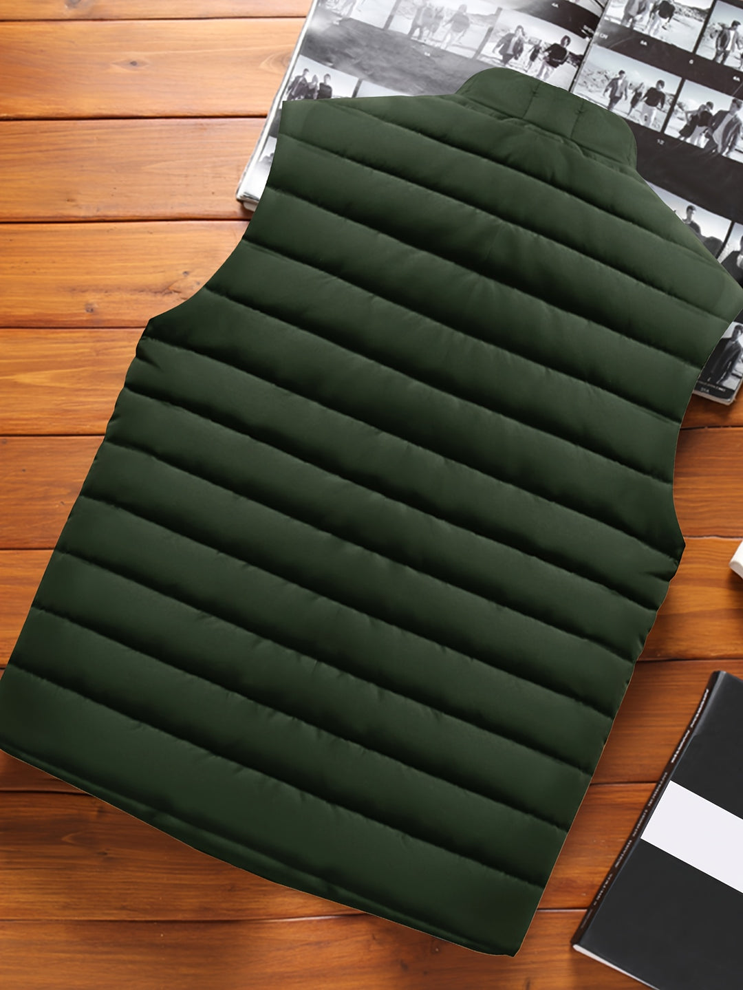 Donovan | Quilted Stand-Collar Vest