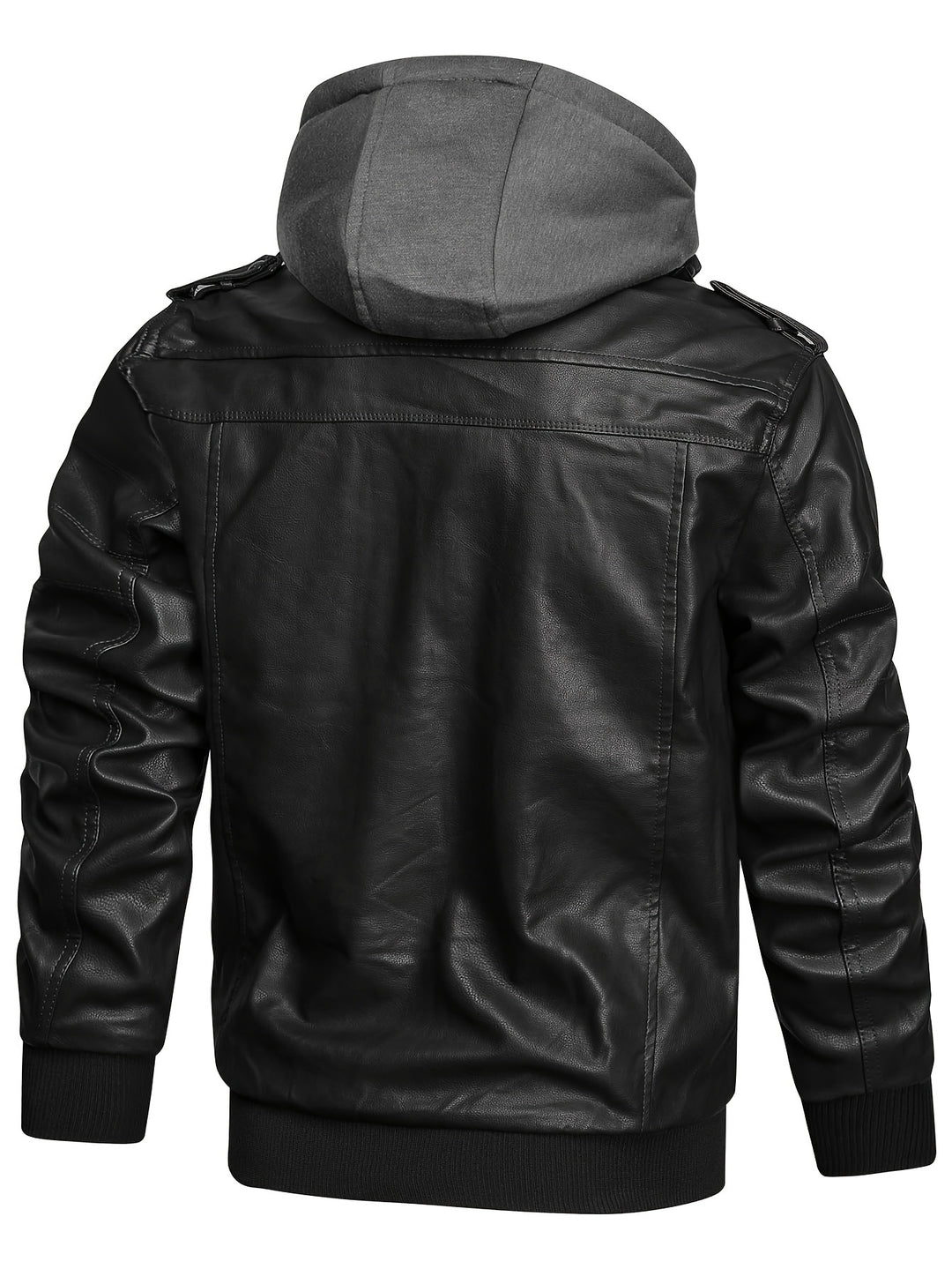 Roderick | Rugged Hooded Biker Jacket