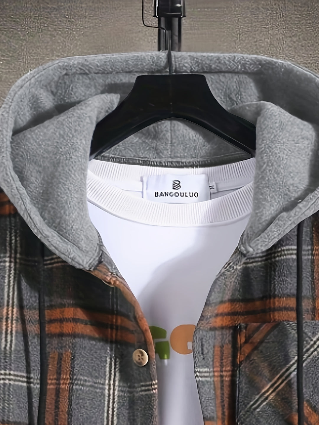 Hollis | Christmas Plaid Hooded Jacket