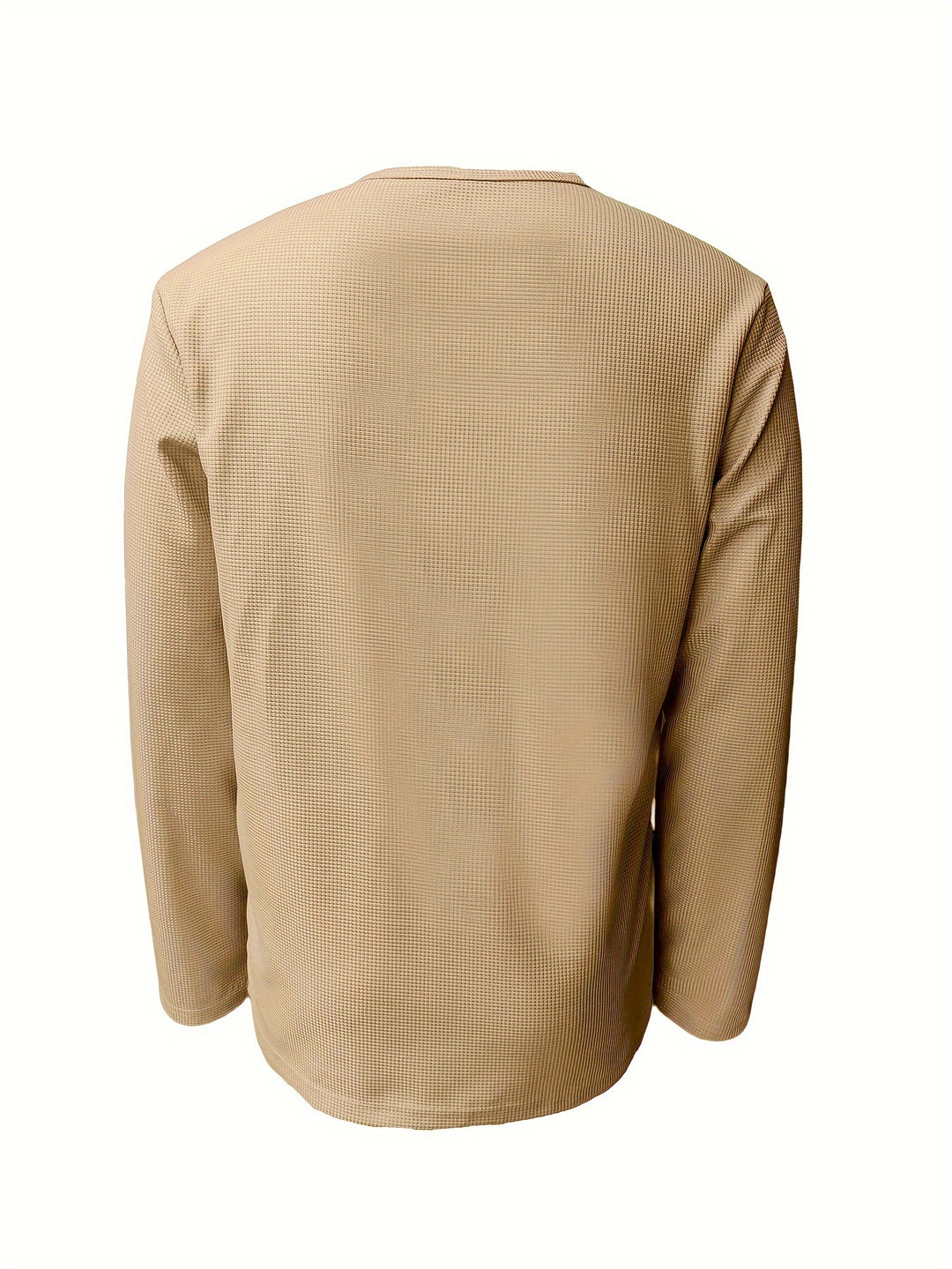 Carson | Textured Long-Sleeve Henley