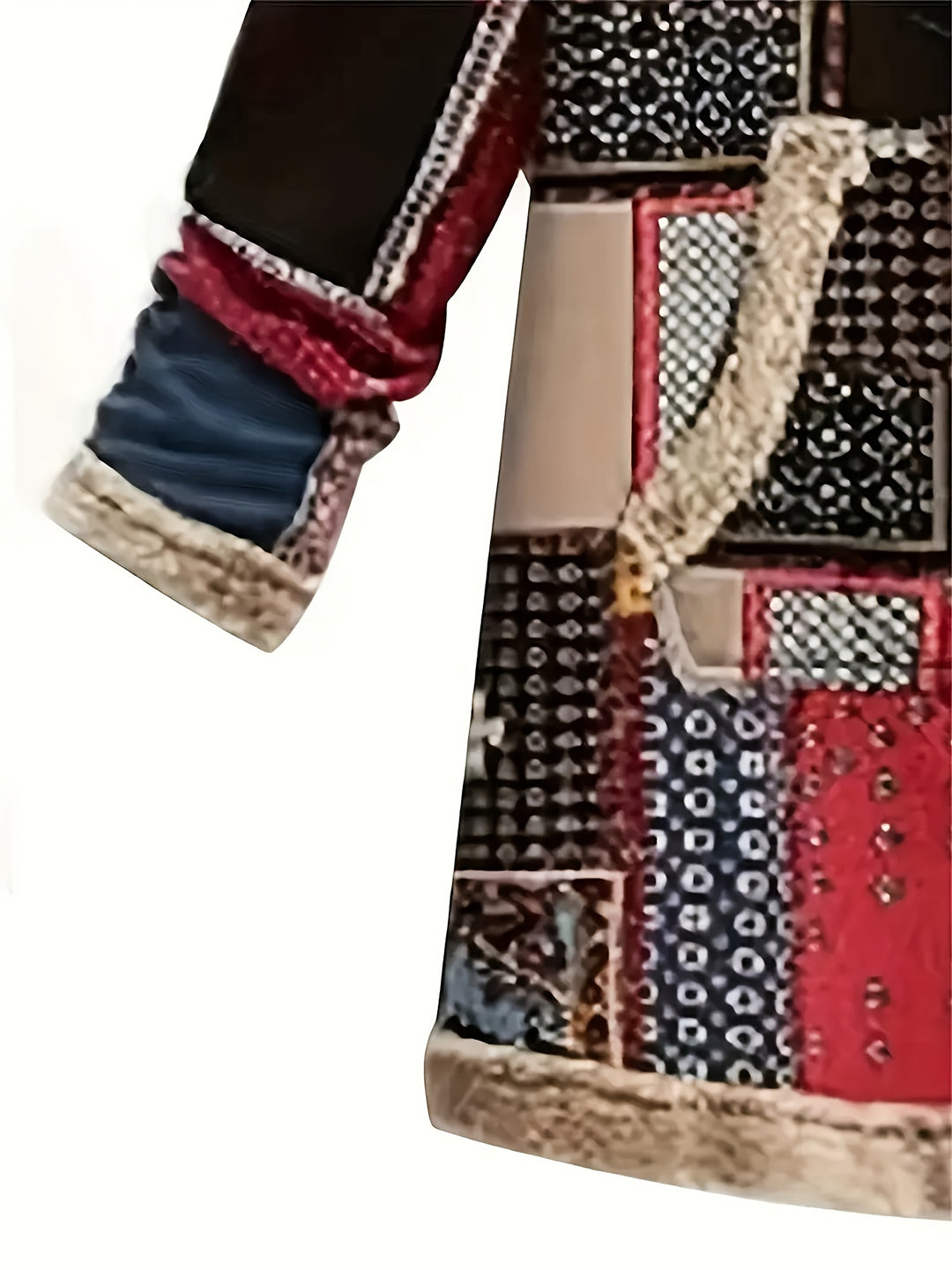 Iris | Patchwork Hooded Jacket