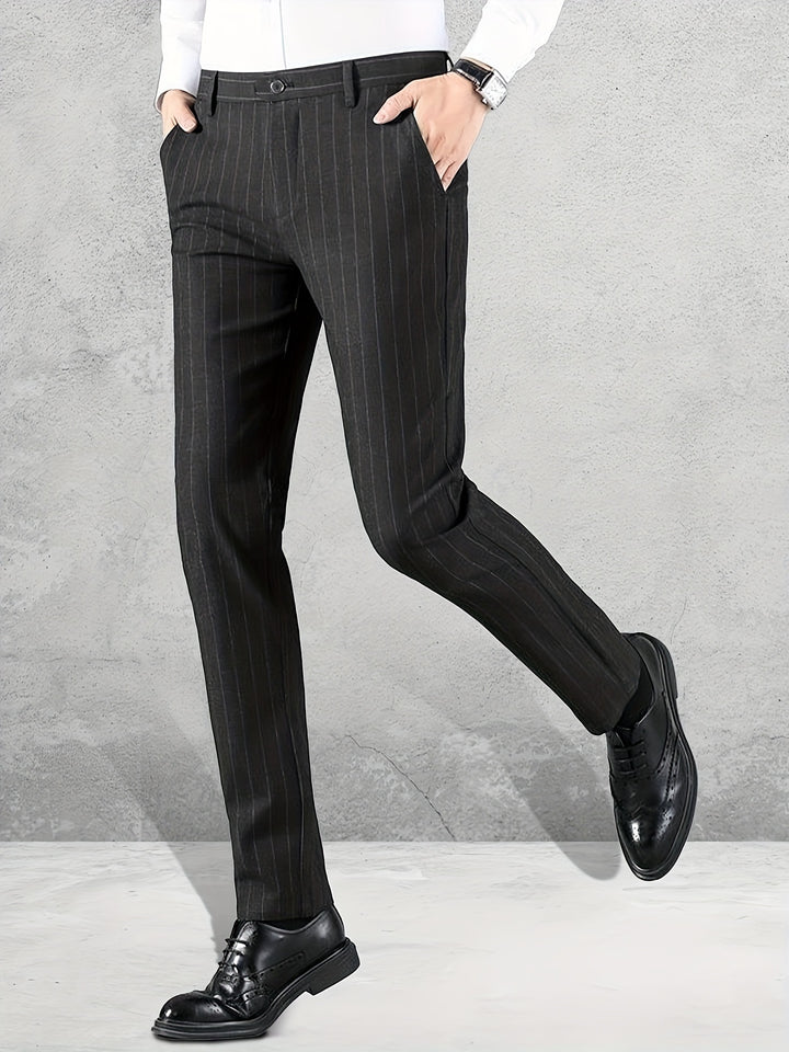 Wallace | Refined Slim-Fit Business Trousers