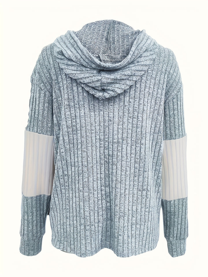 Shannon | Cozy Color-Block Zip-Up Hoodie