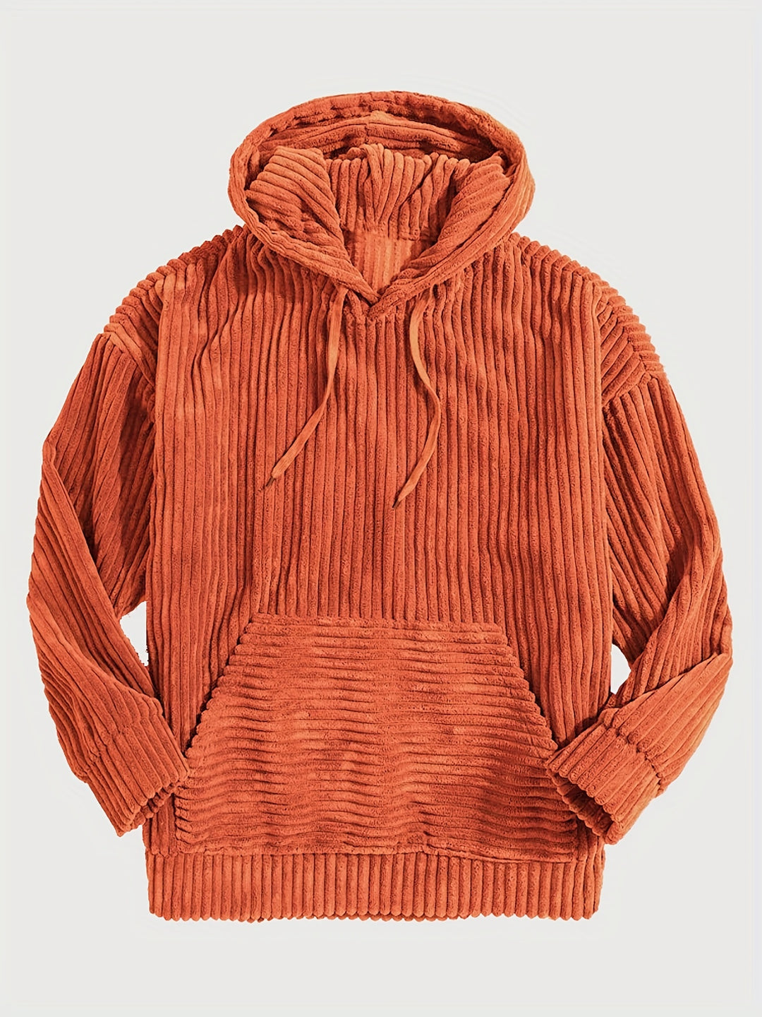 Sebastian | Ribbed Pullover Hoodie