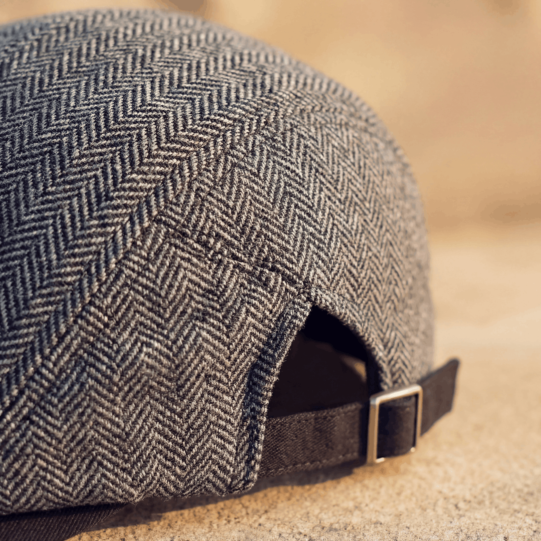 Adrian | Vintage Herringbone Driver Cap