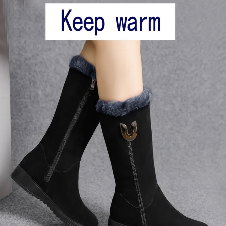 Estelle | Cozy Cuffed Winter Boots