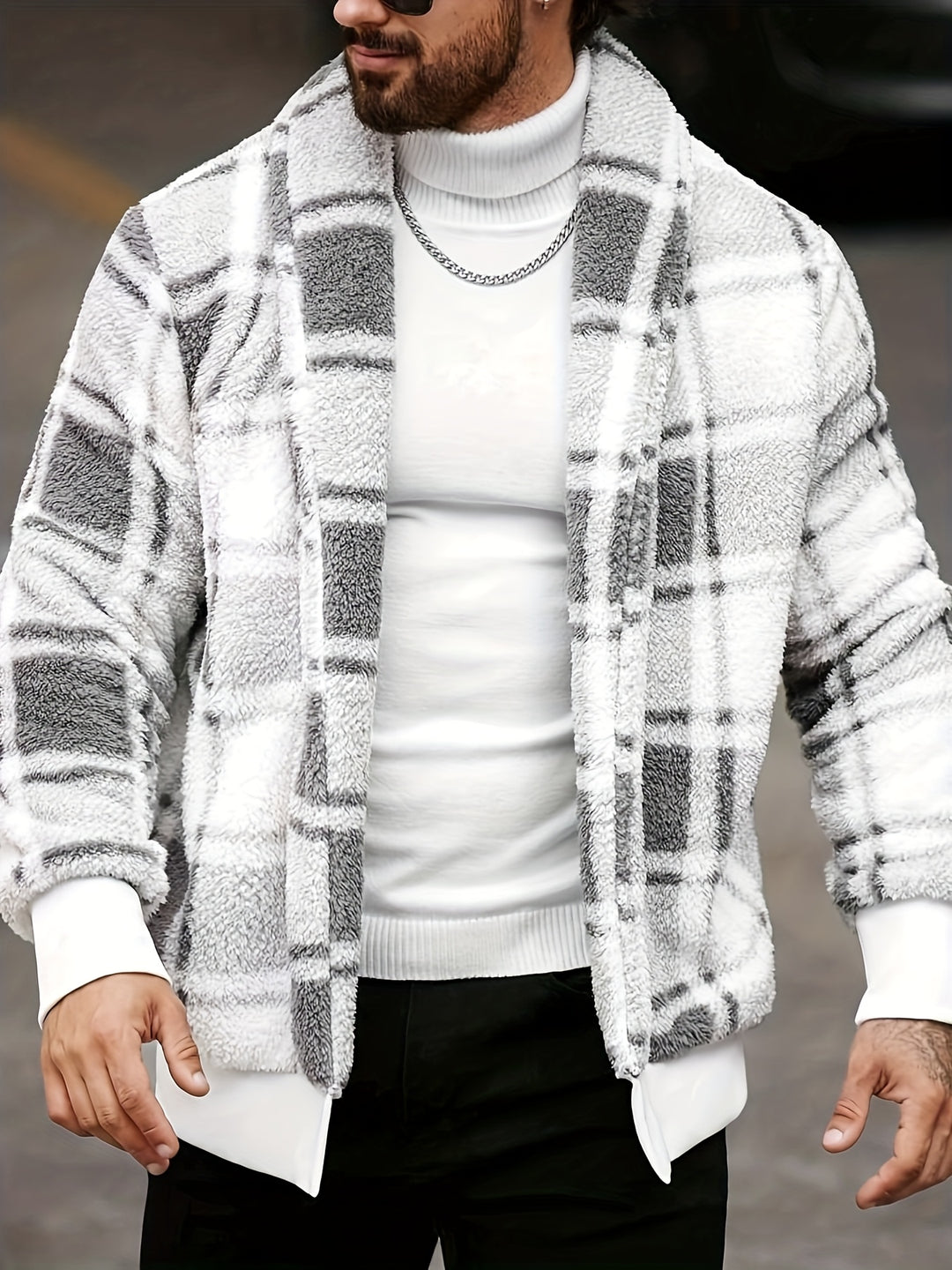 Hayes | Cozy Checked Jacket
