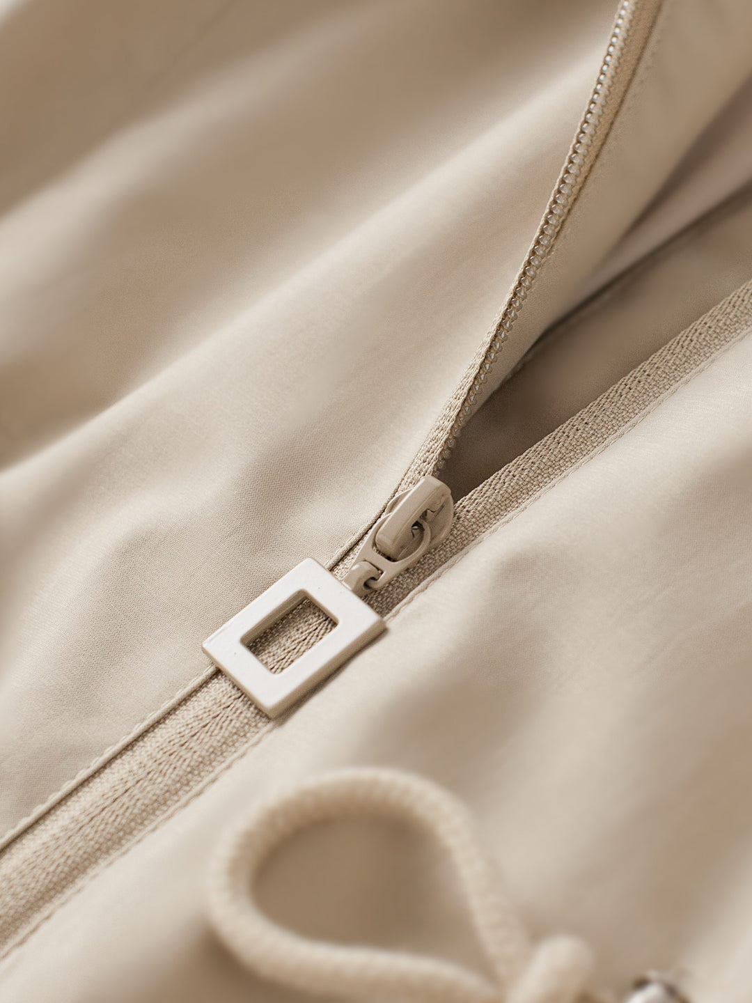 Clara | Hooded Drawstring Jacket