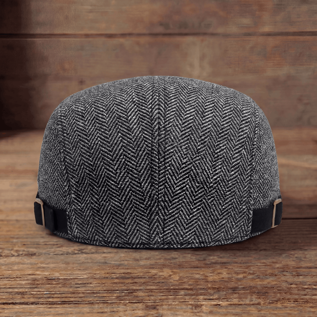 Adrian | Vintage Herringbone Driver Cap