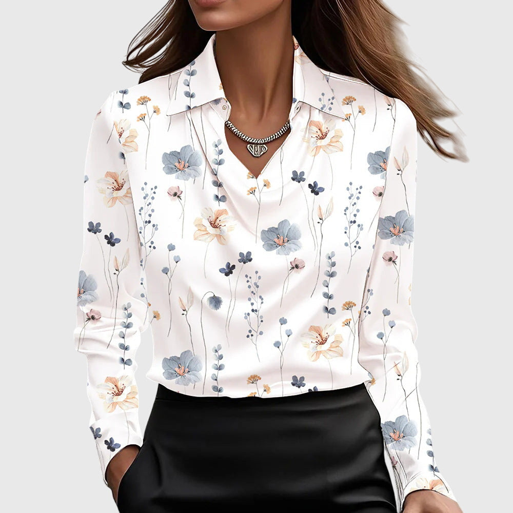 Cordelia | Draped Elegant Blouse