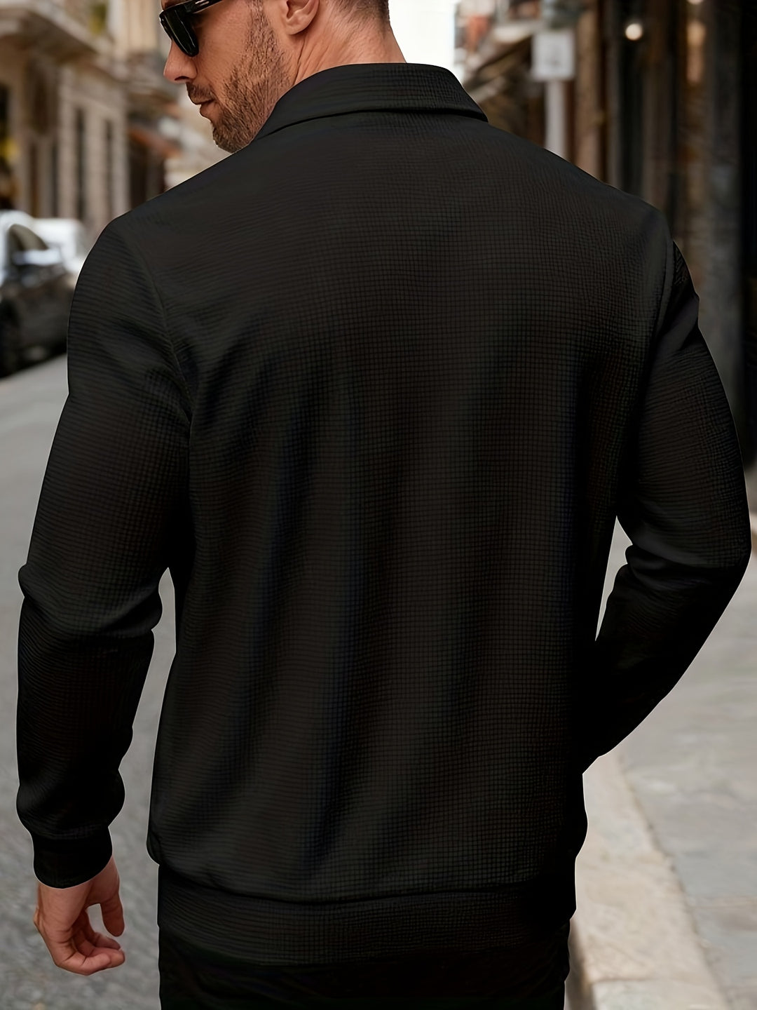 Cameron | Textured Zip Jacket