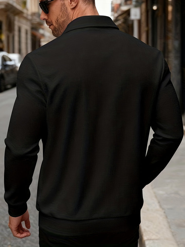 Cameron | Textured Zip Jacket