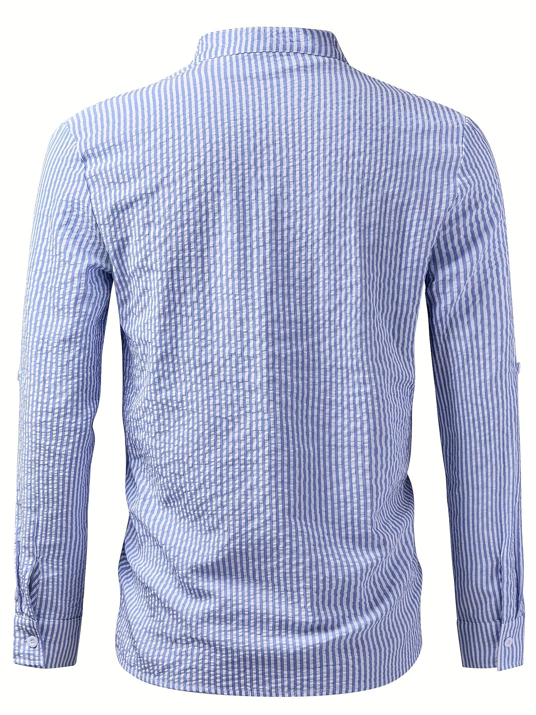 Nathaniel | Coastal Striped Henley Shirt
