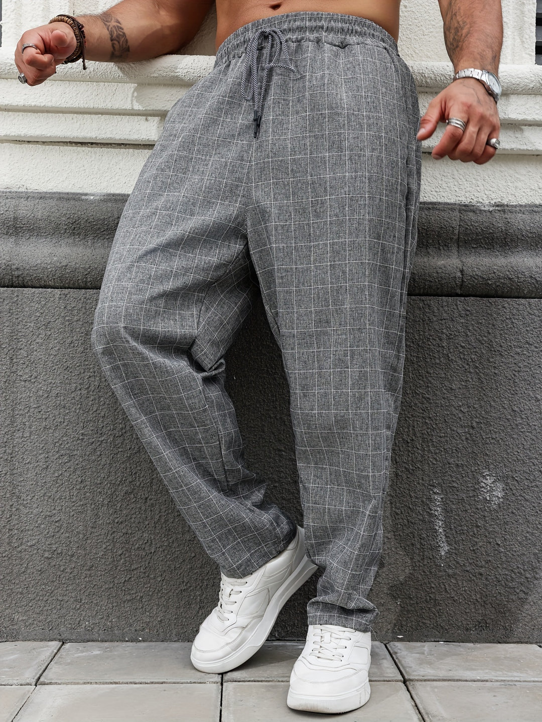 Vernon | Relaxed Checked Pants