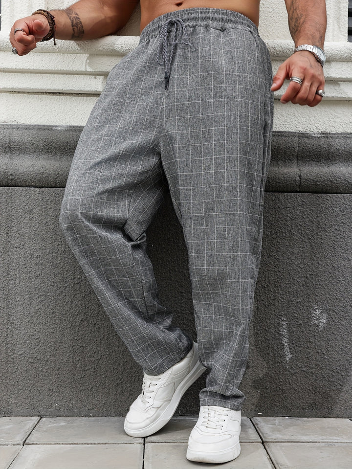 Vernon | Relaxed Checked Pants