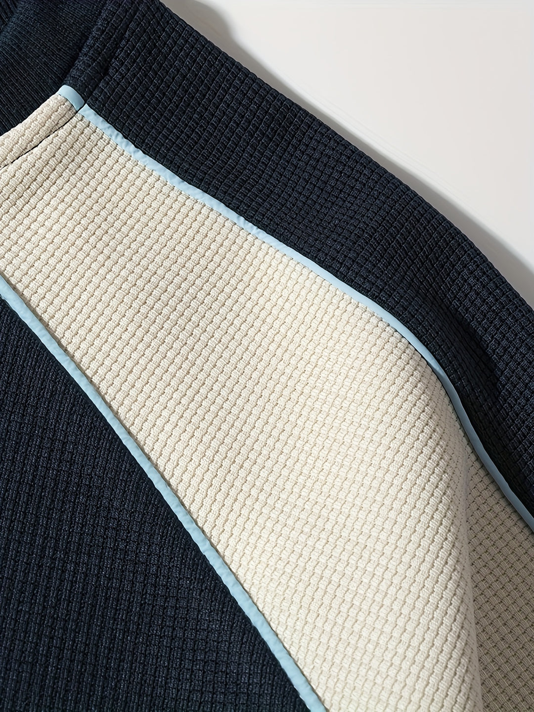 Sheldon | Color-Block Round Neck Sweatshirt
