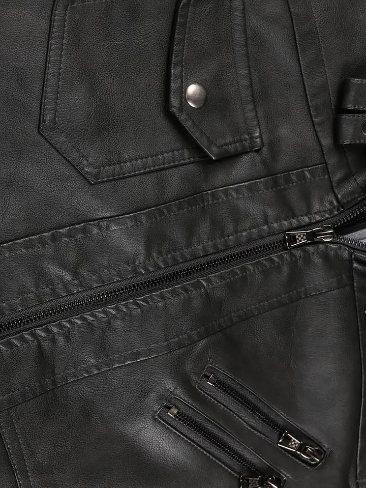 Maddox | Hooded Moto Jacket