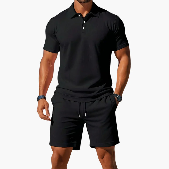 Connor | Summer Polo & Shorts Set