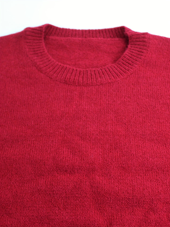 Lydia | Striped-Cuff Ribbed Sweater