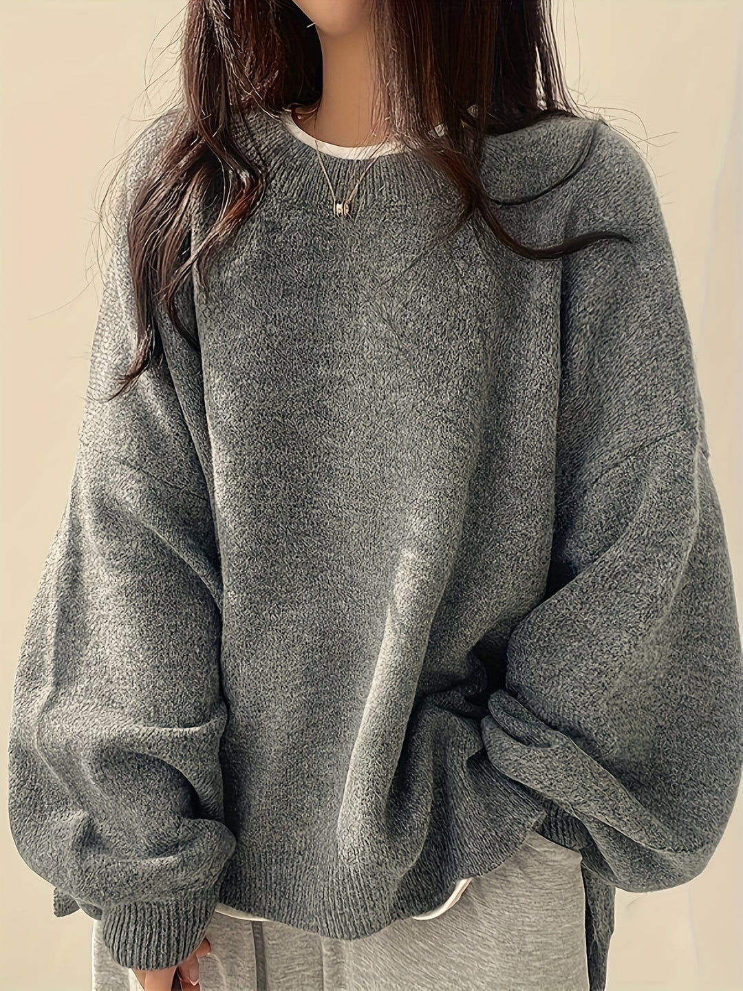 Rachel | Relaxed Drop-Shoulder Sweater