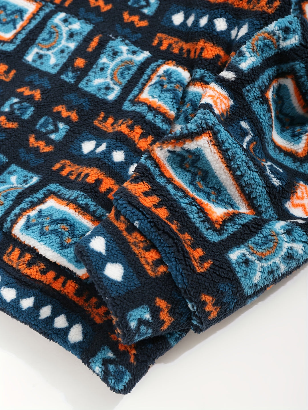 Ashton | Patterned Hooded Sweatshirt