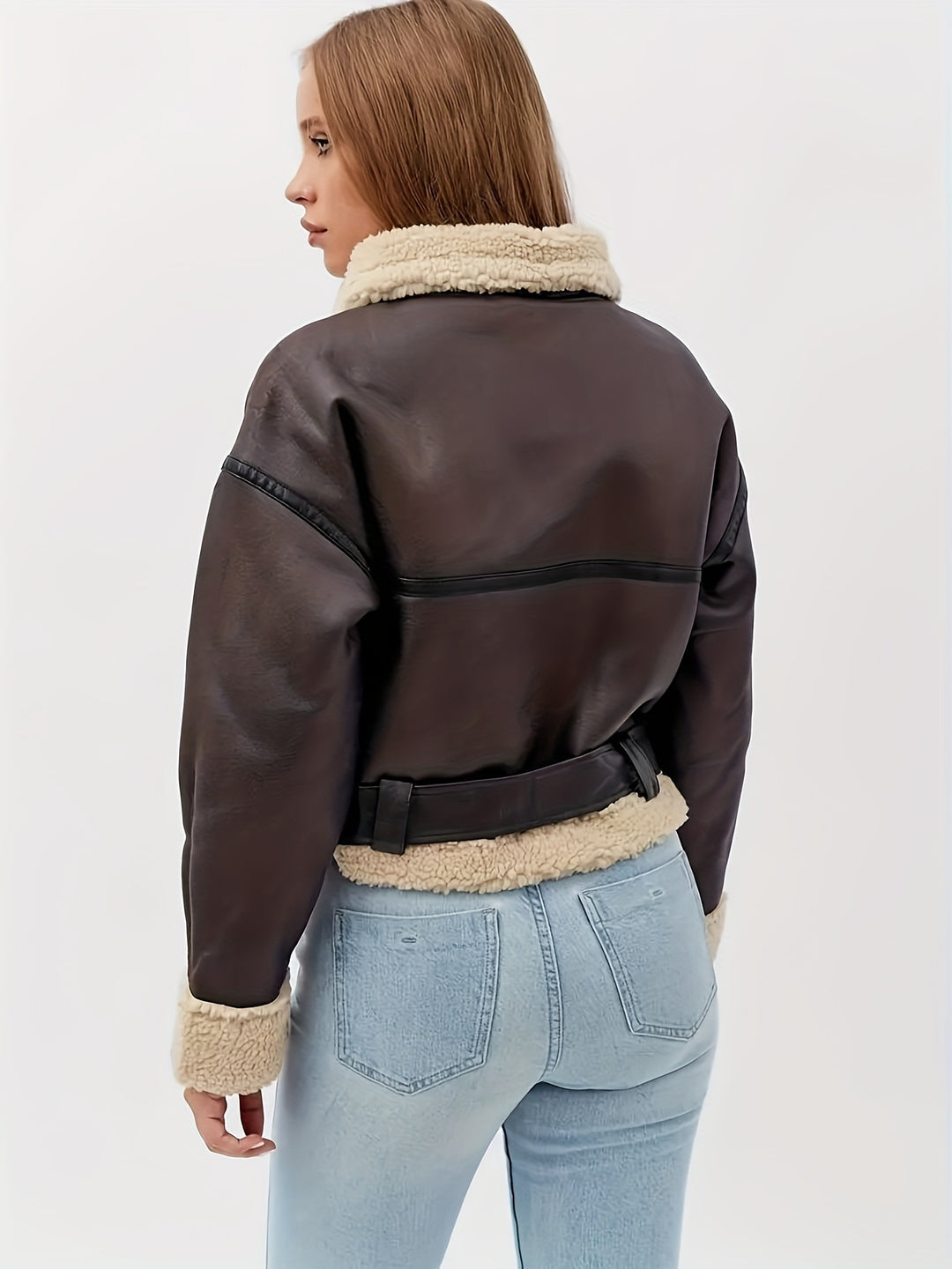 Cassidy | Cozy-Lined Moto Jacket