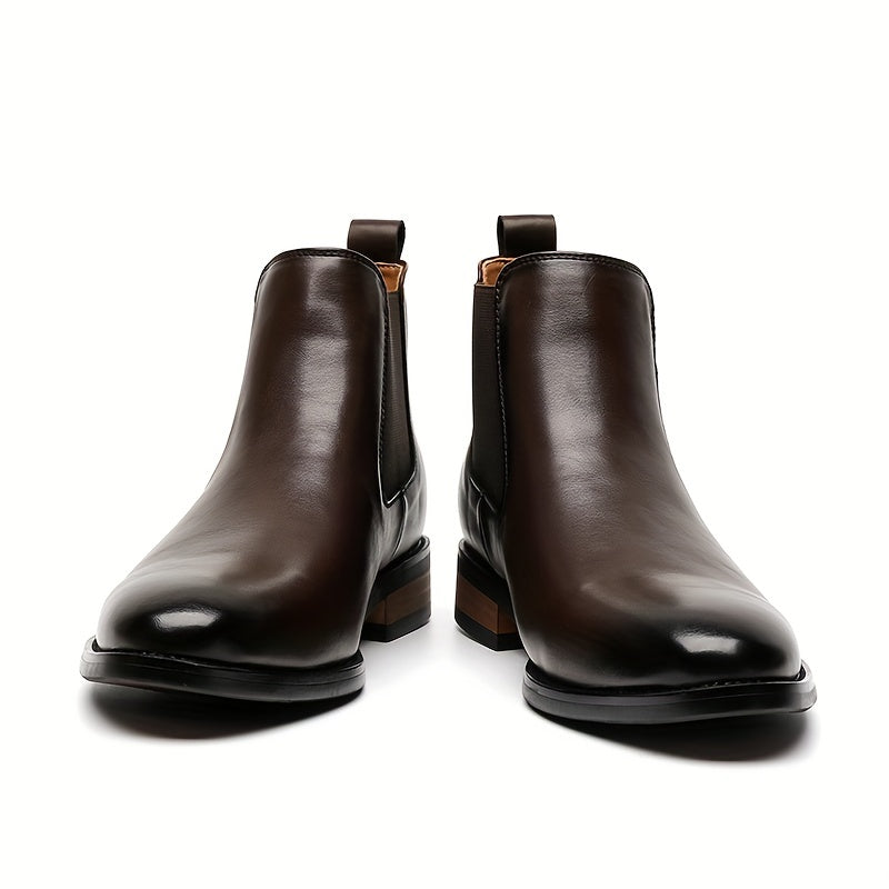 Ashford | Refined Pointed-Toe Chelsea Boots