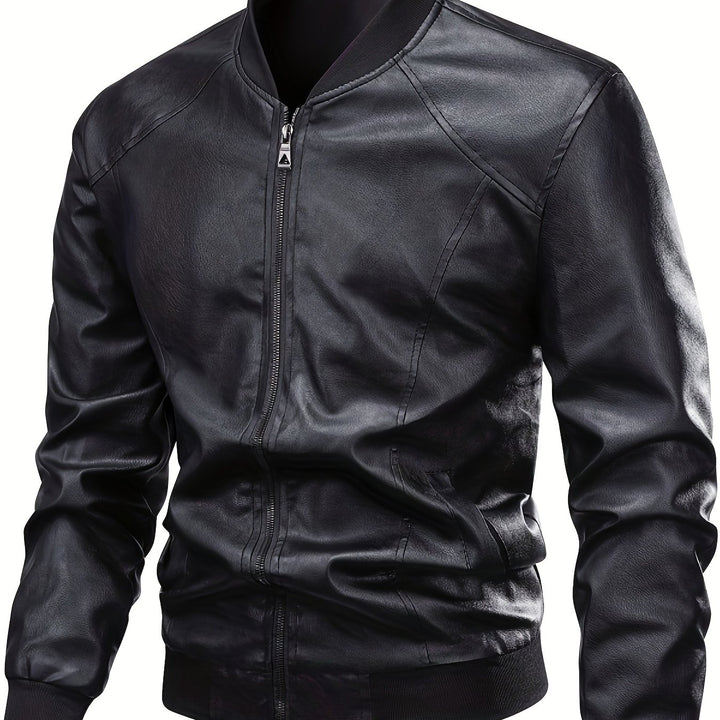 Dalton | Refined Zip-Up Bomber Jacket