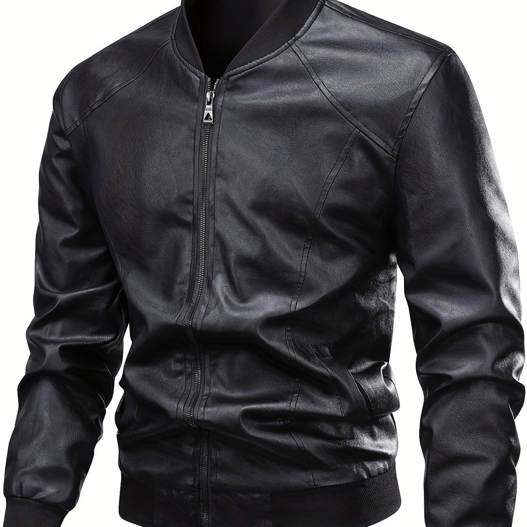 Dalton | Refined Zip-Up Bomber Jacket