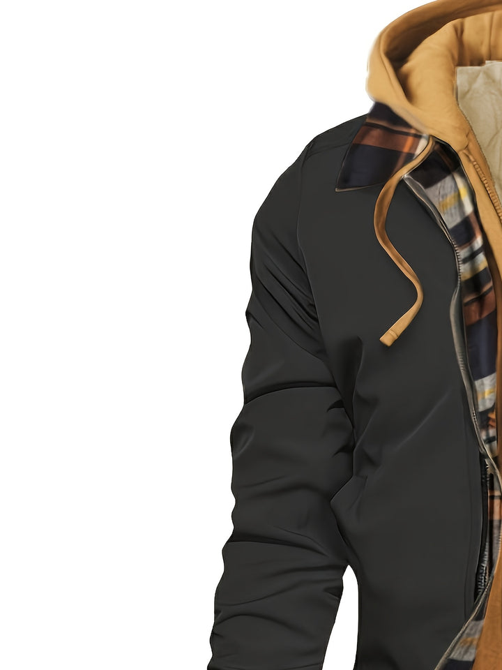 Bryson | Hooded Warm-Lined Zip Jacket