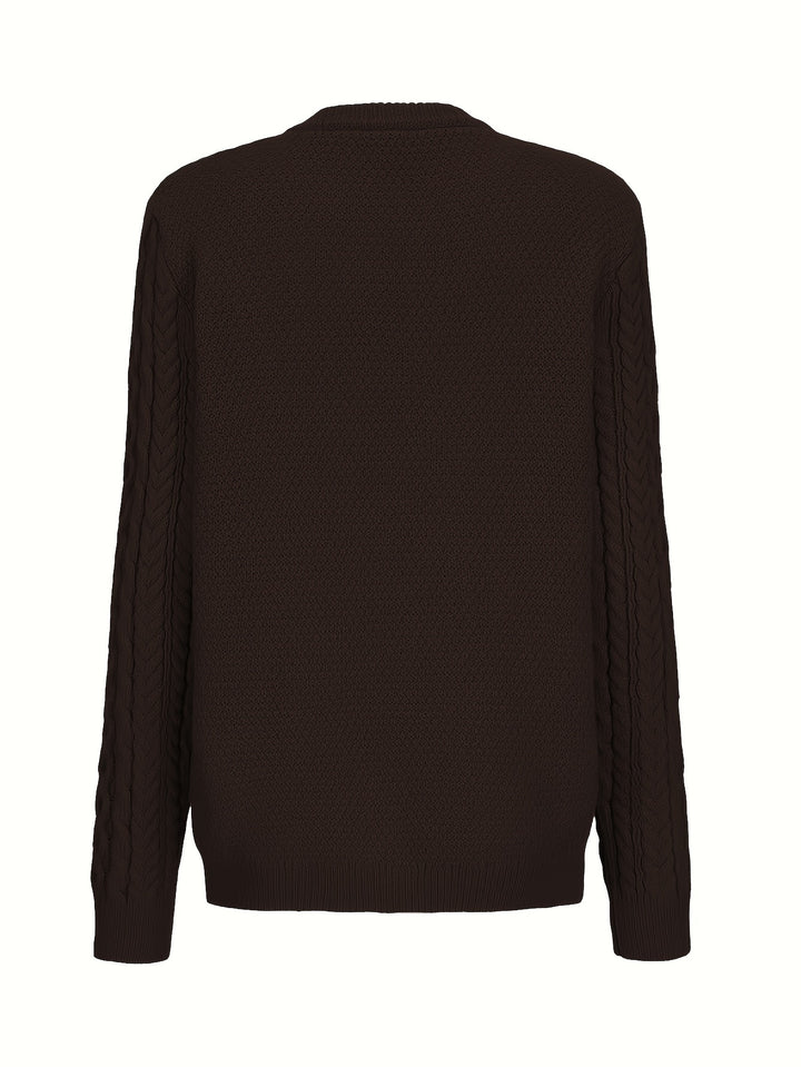 Fern | Textured Button-Front Cardigan