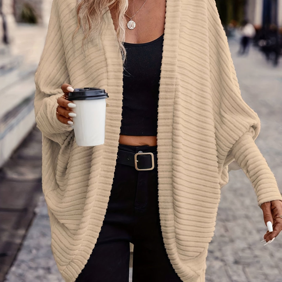 Odette | Relaxed Open-Front Cardigan